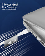 infyty DUO FLEX-I Silicone USB-C to USB-C Charging Cable 100W )