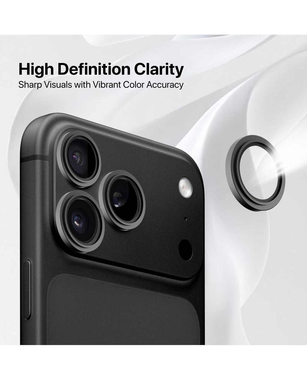 infyty GLINT Lens Protector for iPhone 18 Pro 18 Pro Max
