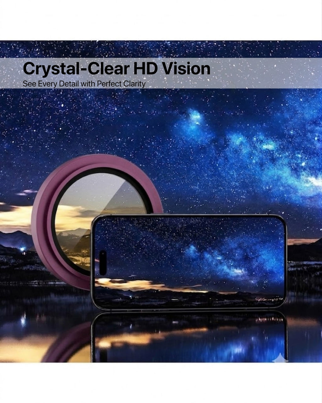 infyty GLINT Lens Protector for iPhone 18 Pro 18 Pro Max