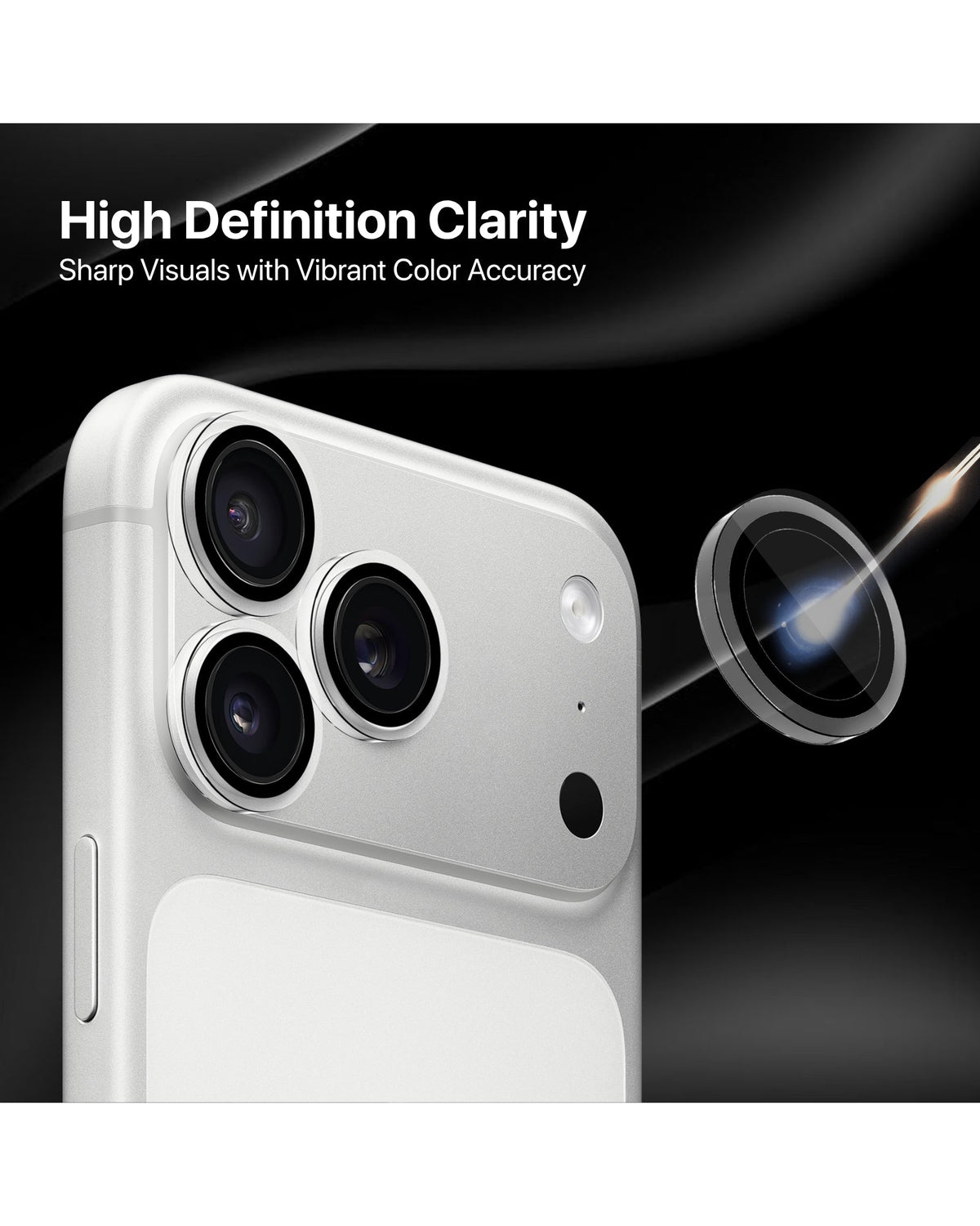 infyty GLINT Lens Protector for iPhone 18 Pro 18 Pro Max