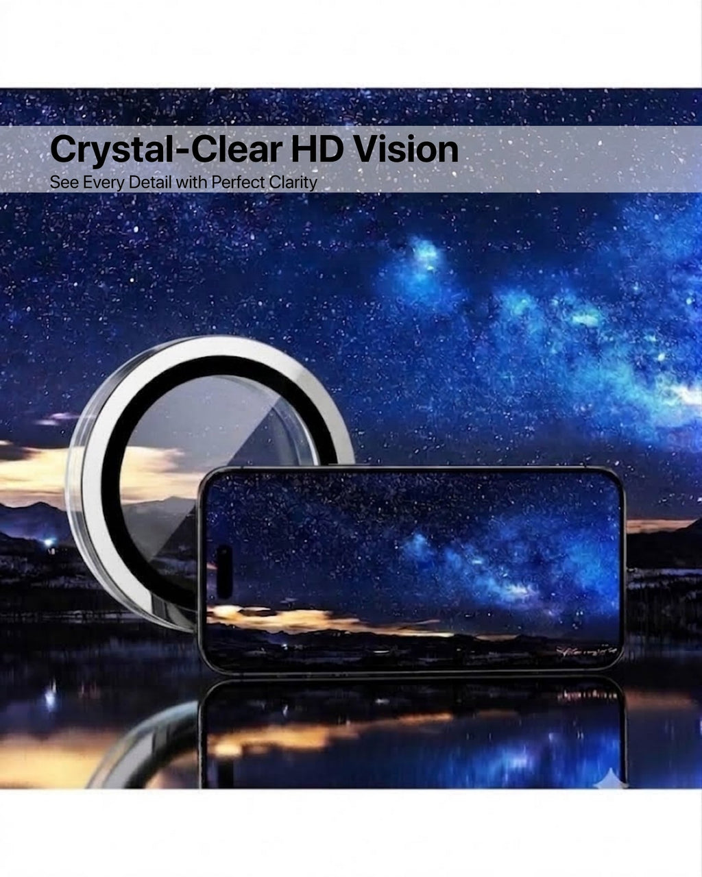 infyty GLINT Lens Protector for iPhone 18 Pro 18 Pro Max