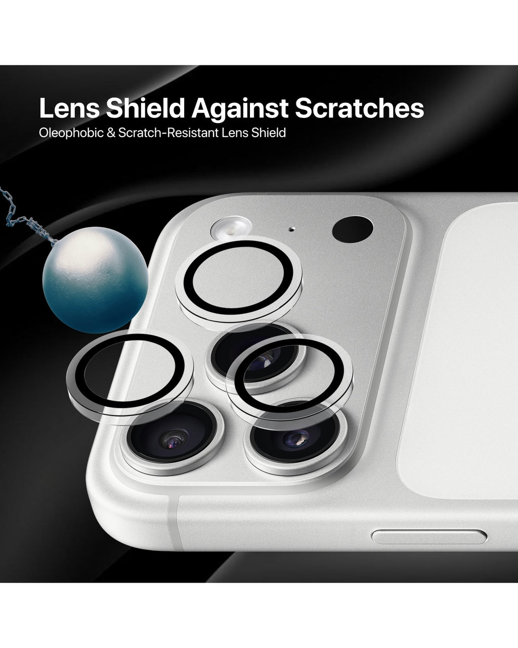 infyty GLINT Lens Protector for iPhone 18 Pro 18 Pro Max