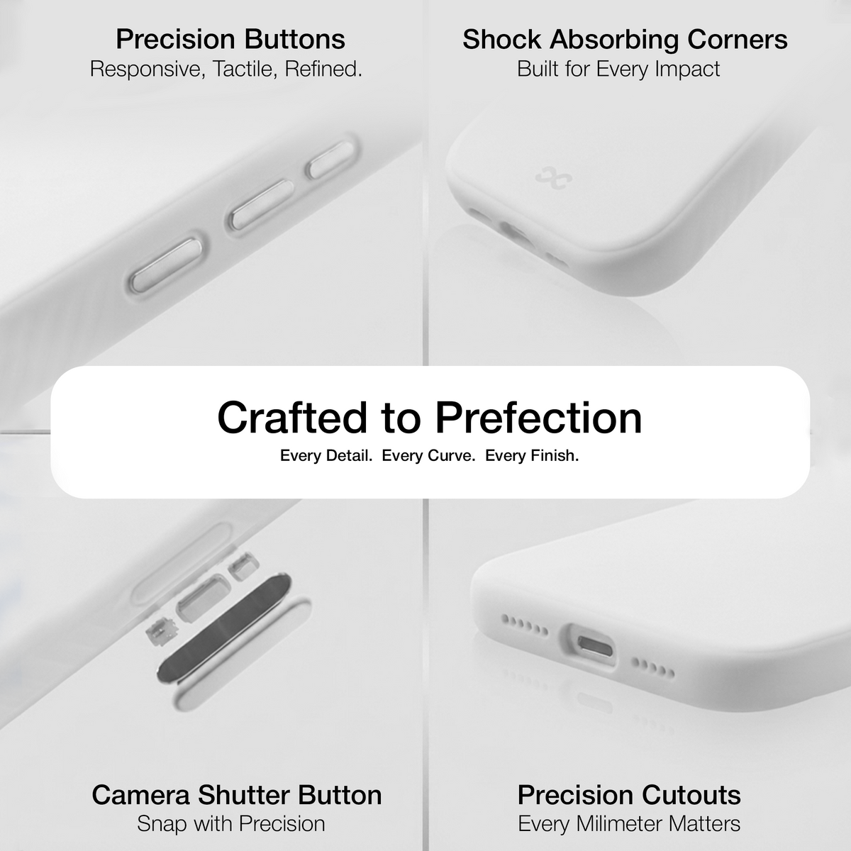 infyty LAVIO Premium Soft Silicone Case for iPhone 18 Pro