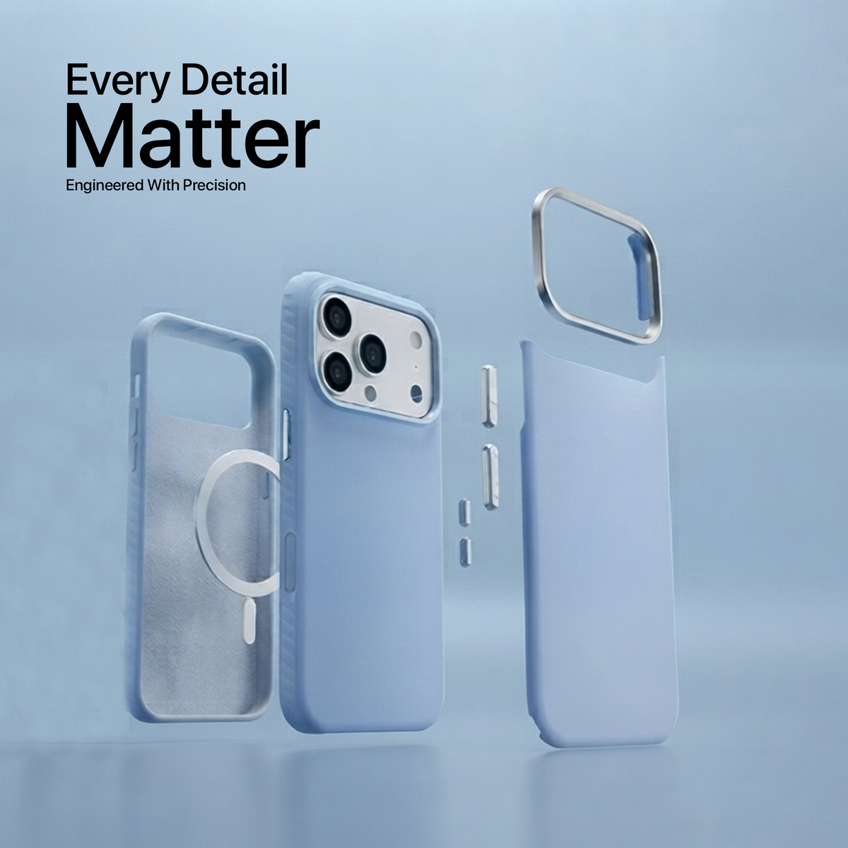 infyty LAVIO Premium Soft Silicone Case for iPhone 18 Pro
