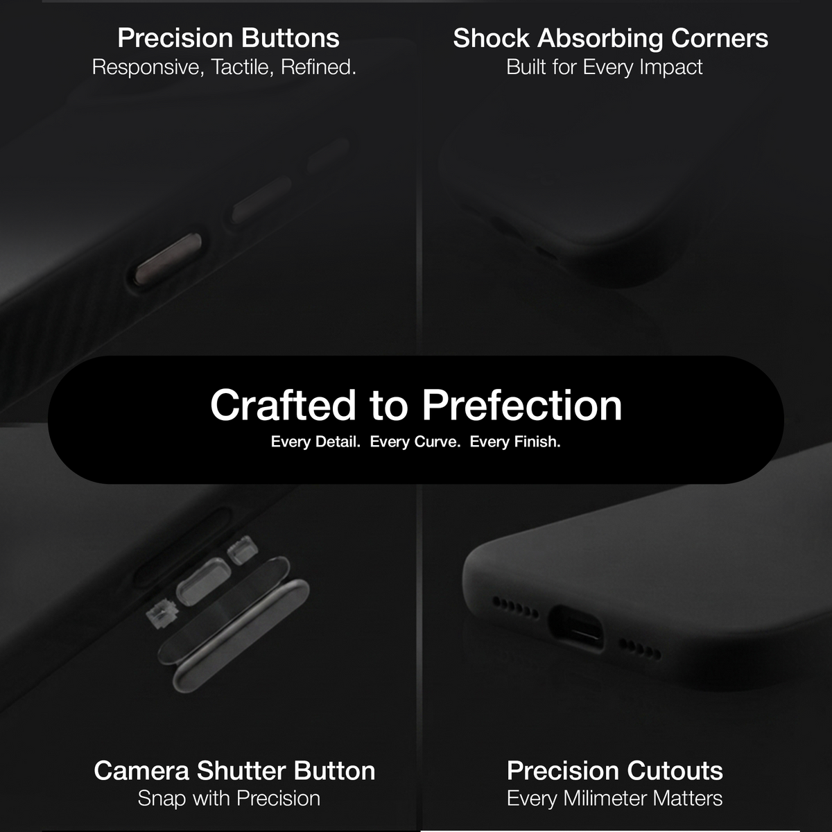 infyty LAVIO Premium Soft Silicone Case for iPhone 18 Pro Max