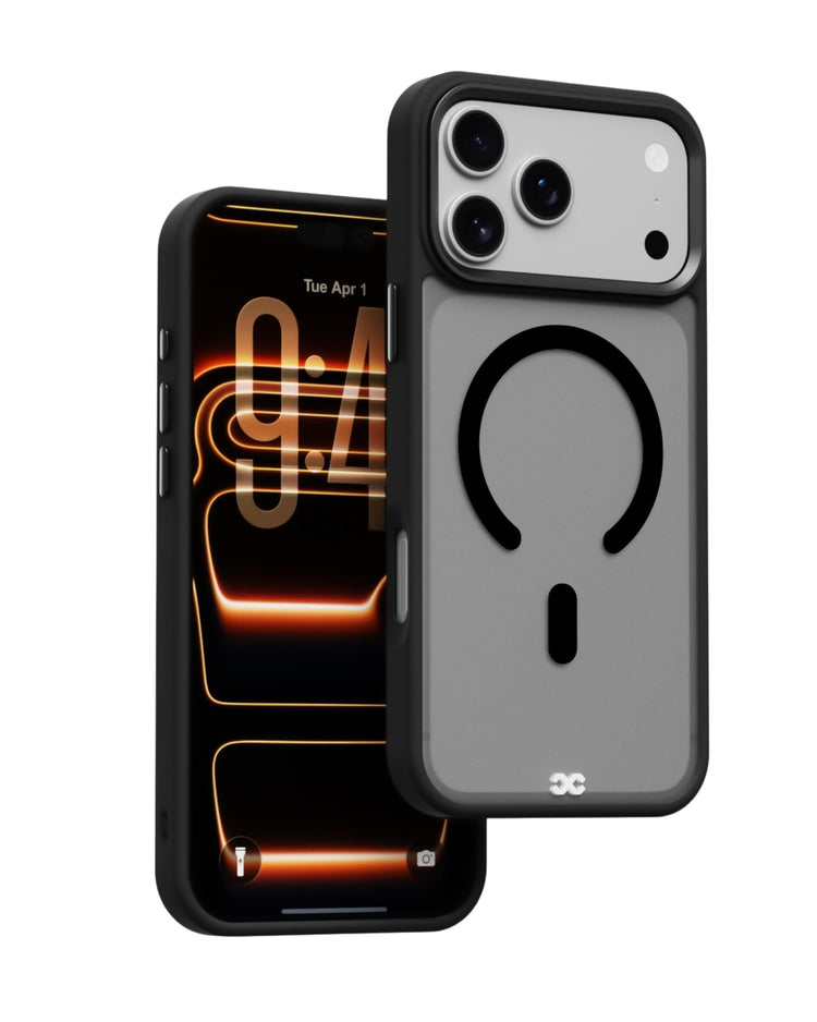 infyty MODO Frosted Soft Touch Case with Metallic Accents for iPhone 18 Pro