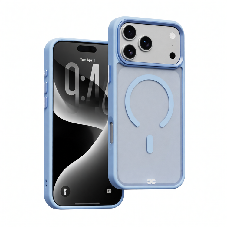 infyty MODO Frosted Soft Touch Case with Metallic Accents for iPhone 18 Pro Max