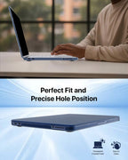 infyty NEONIX Rigid Frosted Shell Case for MacBook Neo Deep
