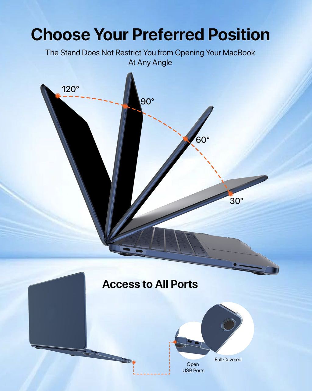 infyty NEONIX Rigid Frosted Shell Case for MacBook Neo Deep