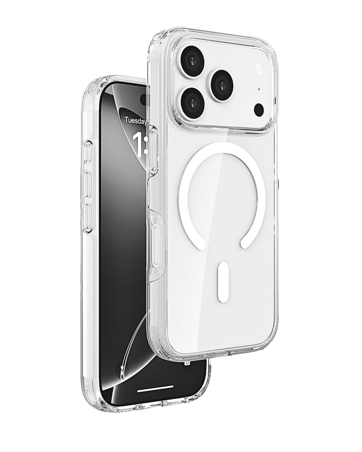 infyty ZEPHO Clear Case Never for iPhone 18 Pro Max Clear