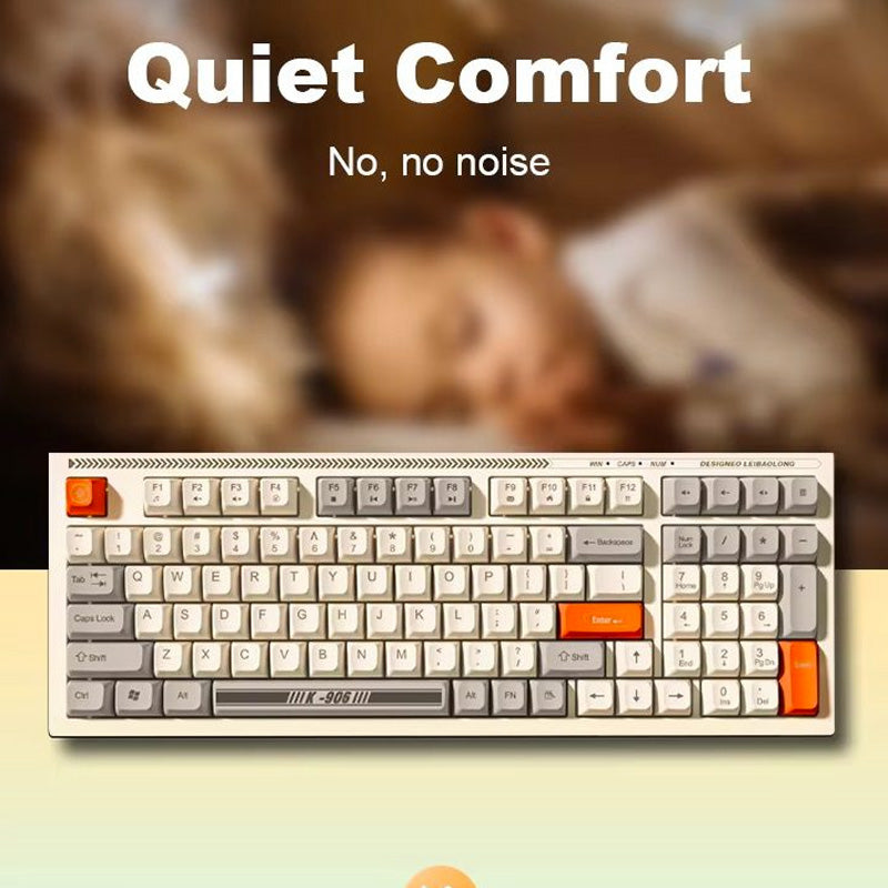 كوجار G-880 لوحة مفاتيح ألعاب، أغطية مفاتيح، تصميم TKL