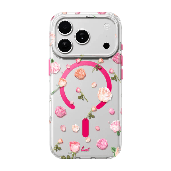 Laut BLOSSOM LUXE case for iPhone 17 Pro Roses