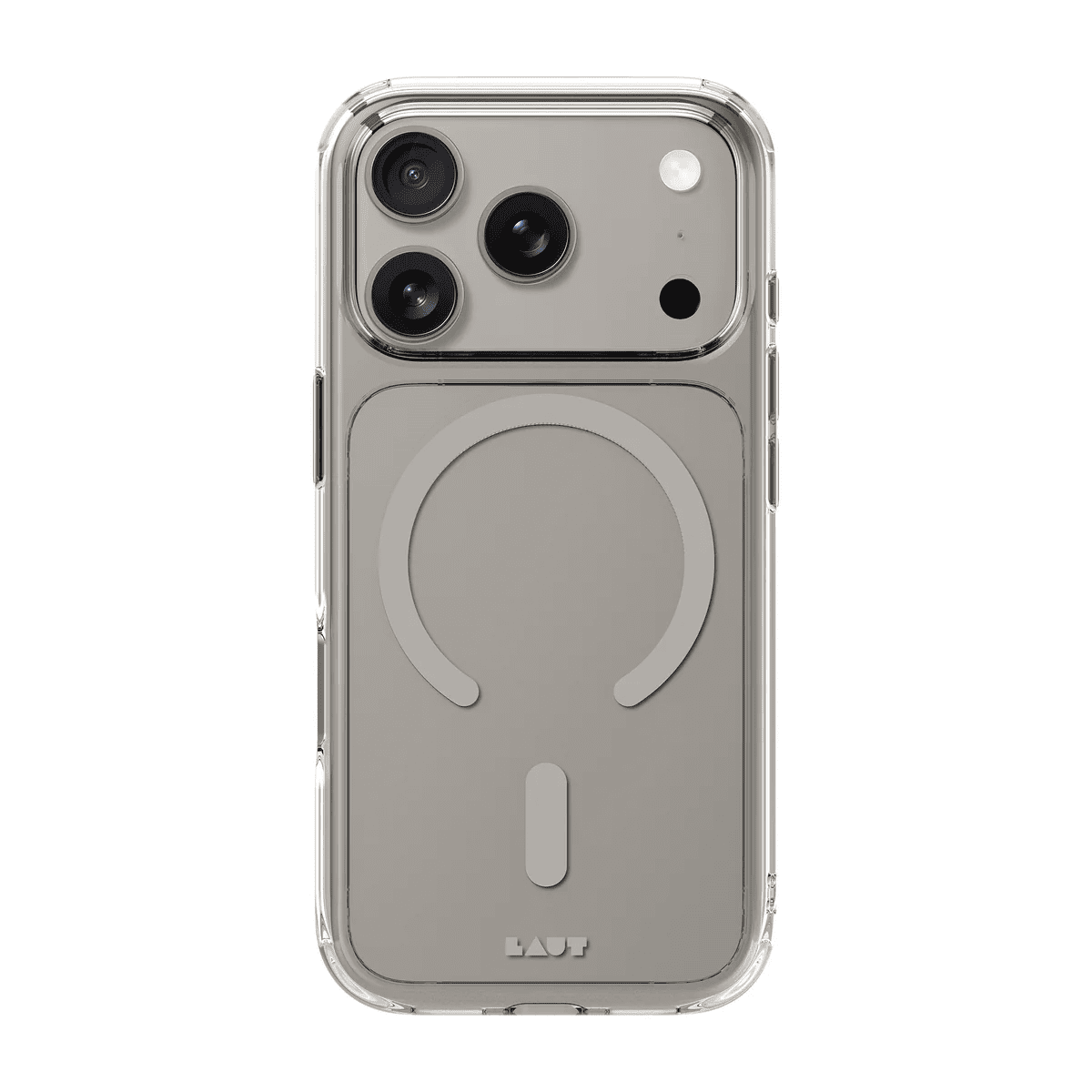 Laut CRYSTAL FLURO case for iPhone 17 Pro Light Grey