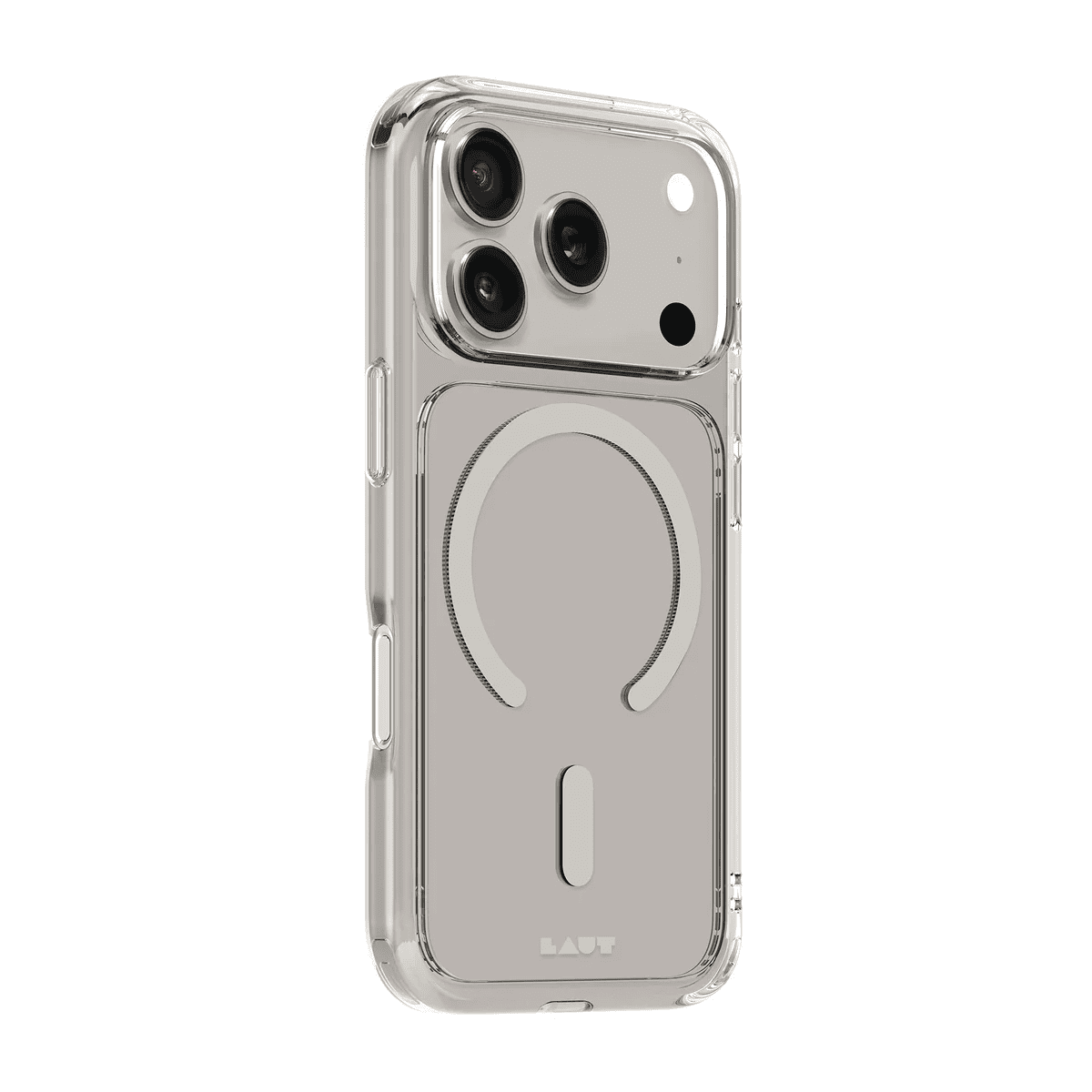 Laut CRYSTAL FLURO case for iPhone 17 Pro Light Grey