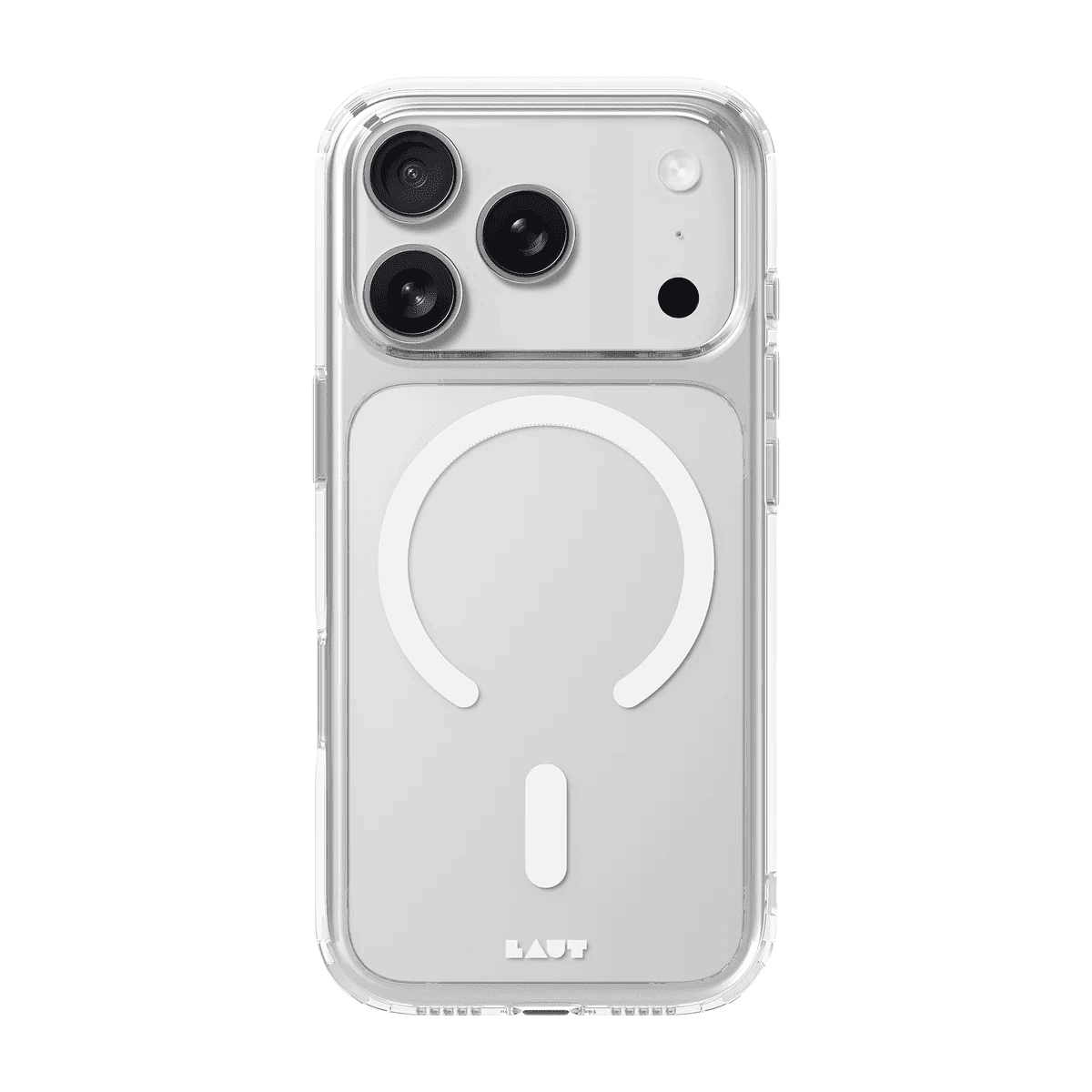 Laut CRYSTAL FLURO case for iPhone 17 Pro Max Light Grey