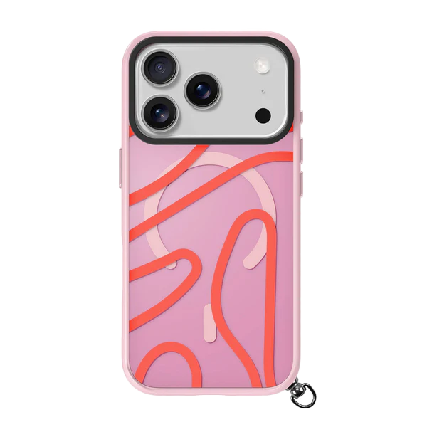 Laut KEYKO POP case for iPhone 17 Pro Rosy Wave