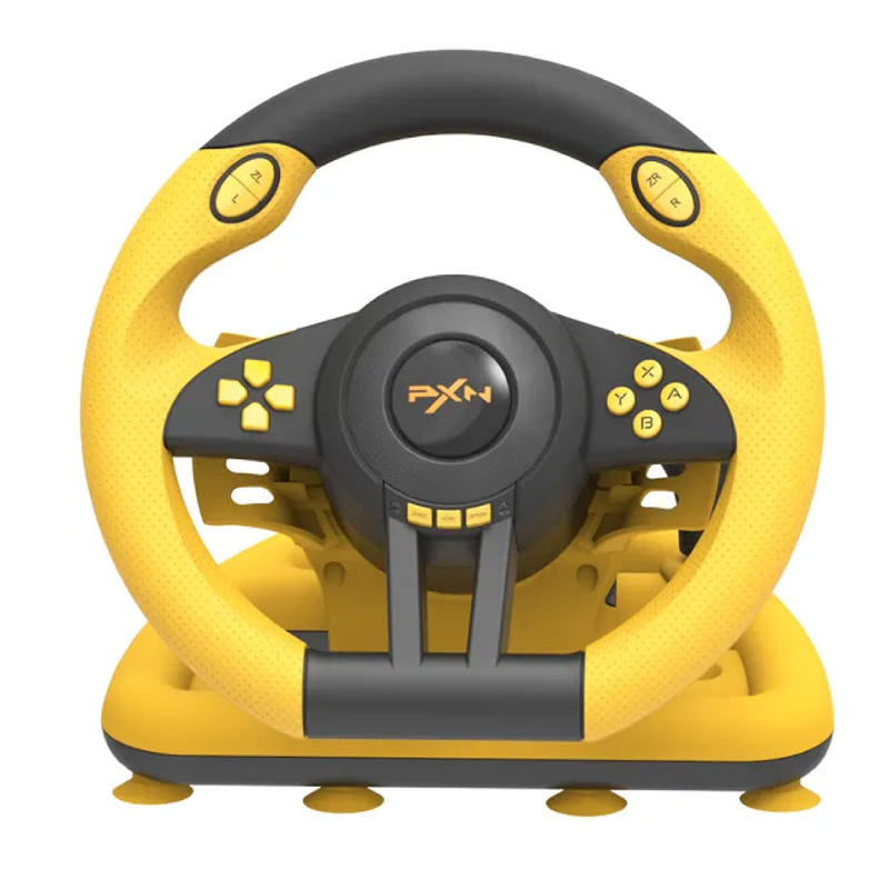 عجلة قياده PXN V3 PRO B-V3PRO-V02-2401 أصفر وأسود