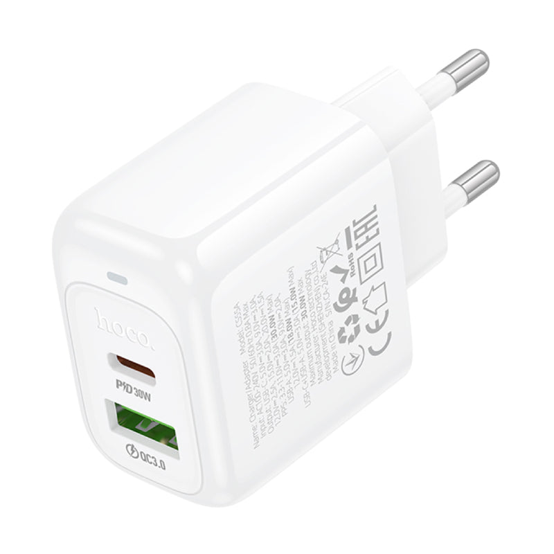 شاحن سريع من هوكو CS55A يو اس بي سي بقوة 30 واط USB-PD-C