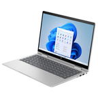 لابتوب HP بمعالج Intel Core i7-1355U، 16GB RAM، SSD، شاشة 15.6 بوصة FHD، ويندوز 11، موديل 15-fe0010ne فضي