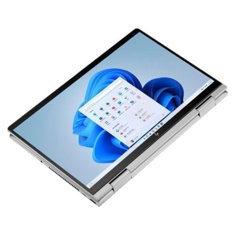 لابتوب HP بمعالج Intel Core i7-1355U، 16GB RAM، SSD، شاشة 15.6 بوصة FHD، ويندوز 11، موديل 15-fe0010ne فضي