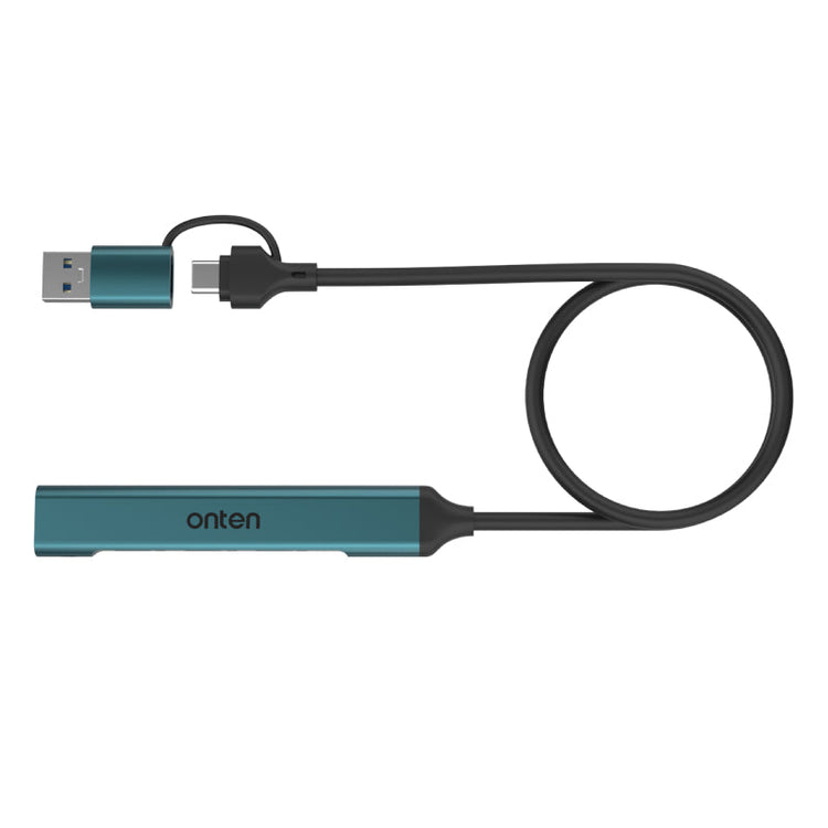 اونتن OTN-UCA9703 موزع ذكي 4 في 2 USB 3.0 X1 + USB-C X3 يدعم OTG