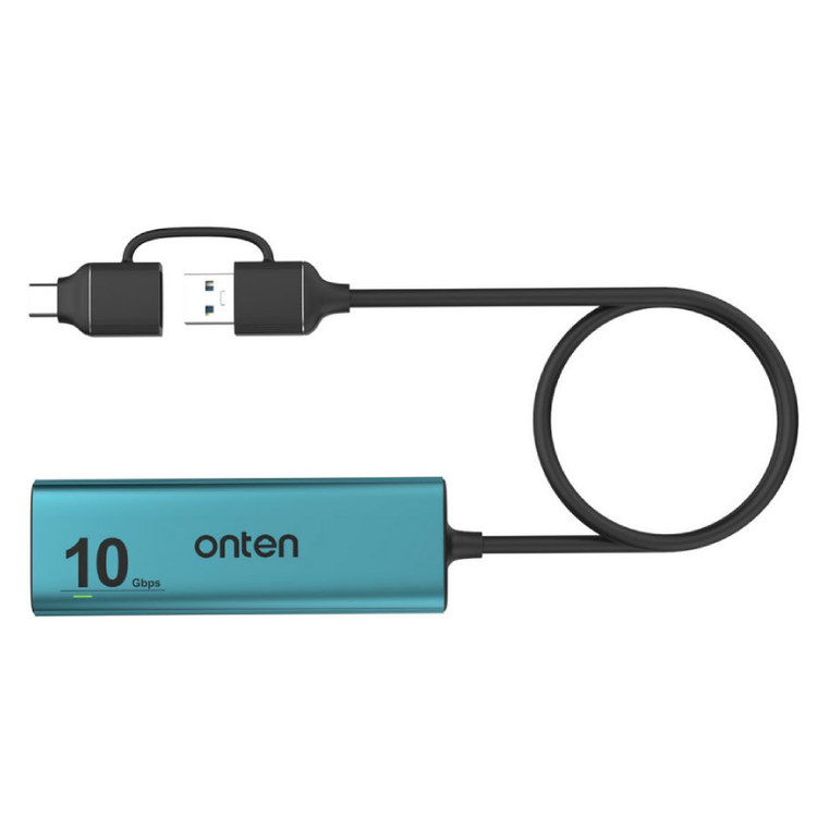 اونتن موزع OTN-UCA611+ 5 في 2 USB 3.2 Gen2 4 منافذ 10 جيجابت في الثانية