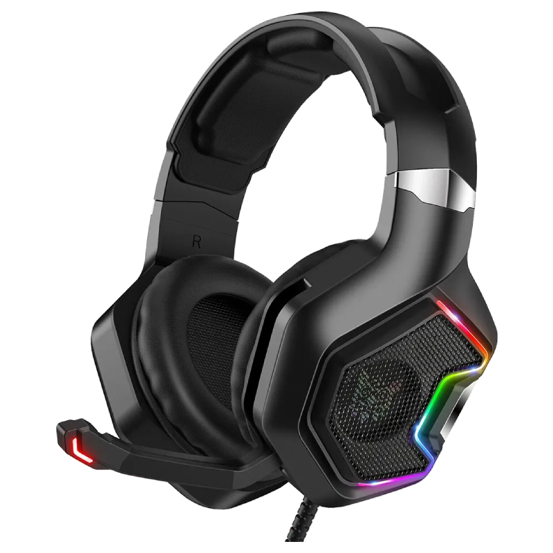 اونيكوما K10 PRO سماعة رأس للألعاب، ميكروفون، إضاءة RGB