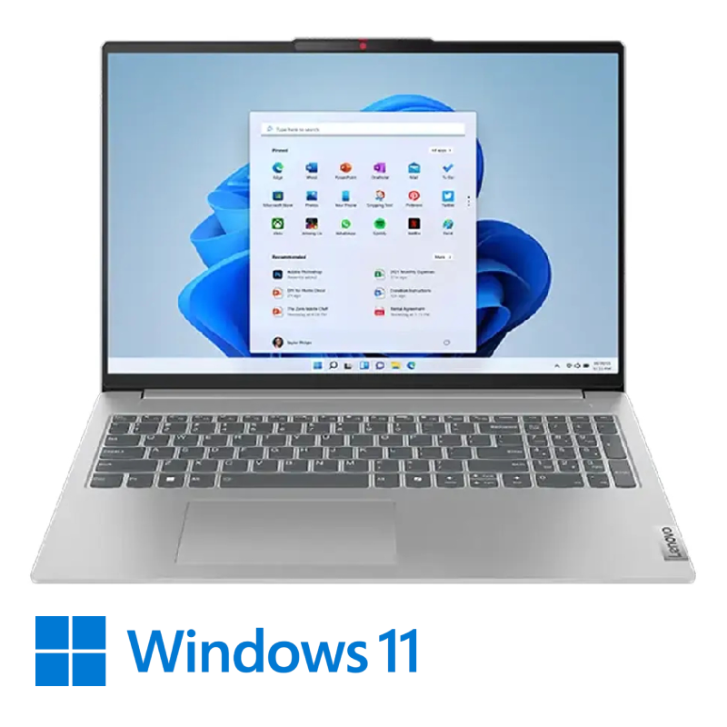 لابتوب لينوفو IdeaPad Slim 5 بمعالج Intel Core Ultra 5 125H، 16GB RAM، SSD، كارت Intel Arc، شاشة 16 بوصة WUXGA، ويندوز 11، موديل 83DC003TED رمادي سحابي
