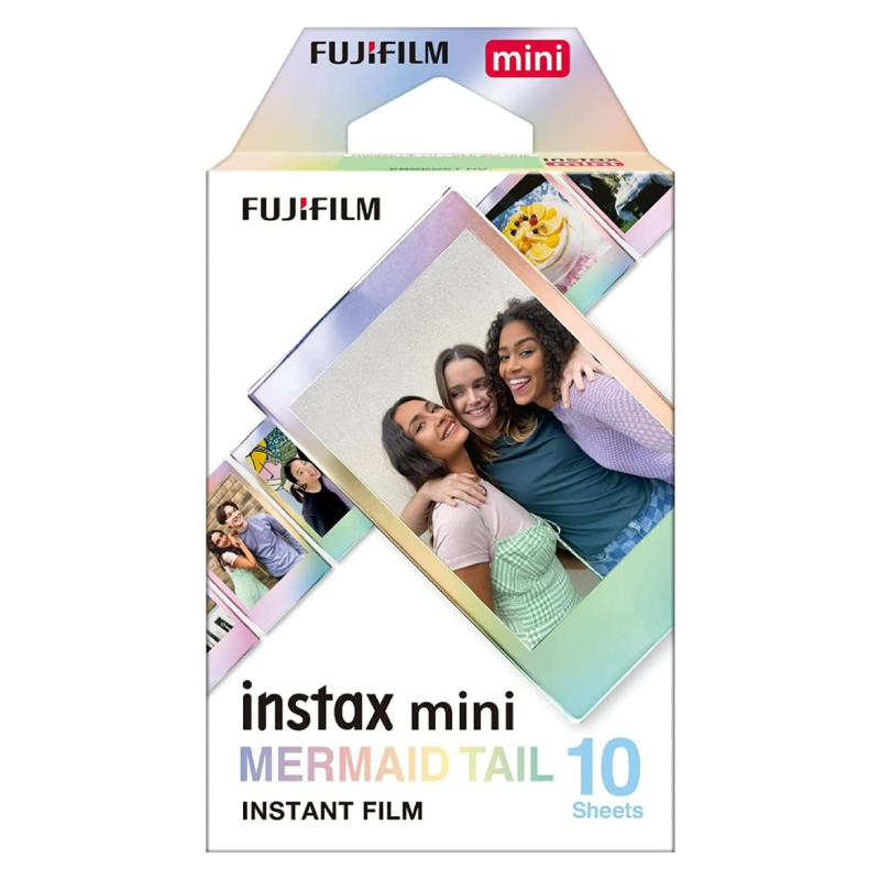فيلم فوجي فيلم Instax Mini Mermaid Tail {10 ورقات}