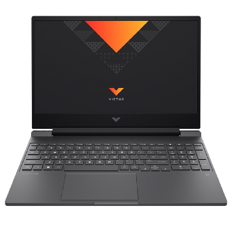 لابتوب HP Victus للألعاب بمعالج AMD Ryzen 7 5800H، 16GB RAM، SSD، كارت RTX 3050 Ti، شاشة 15.6 بوصة FHD، ويندوز 11، موديل 15-fb0033ne فضي ميكا