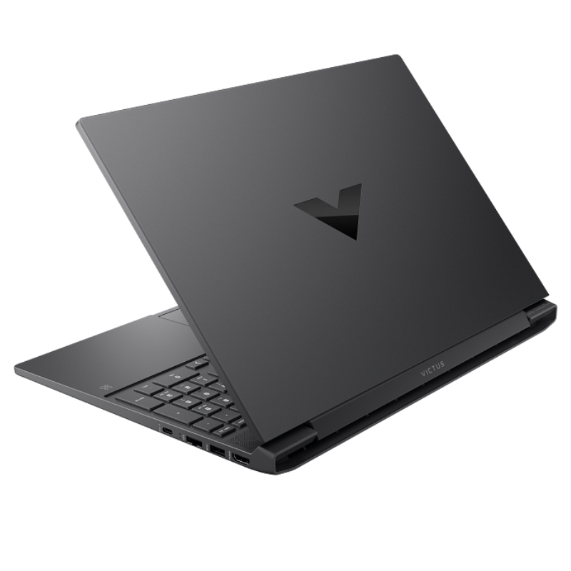 لابتوب HP Victus للألعاب بمعالج AMD Ryzen 7 5800H، 16GB RAM، SSD، كارت RTX 3050 Ti، شاشة 15.6 بوصة FHD، ويندوز 11، موديل 15-fb0033ne فضي ميكا