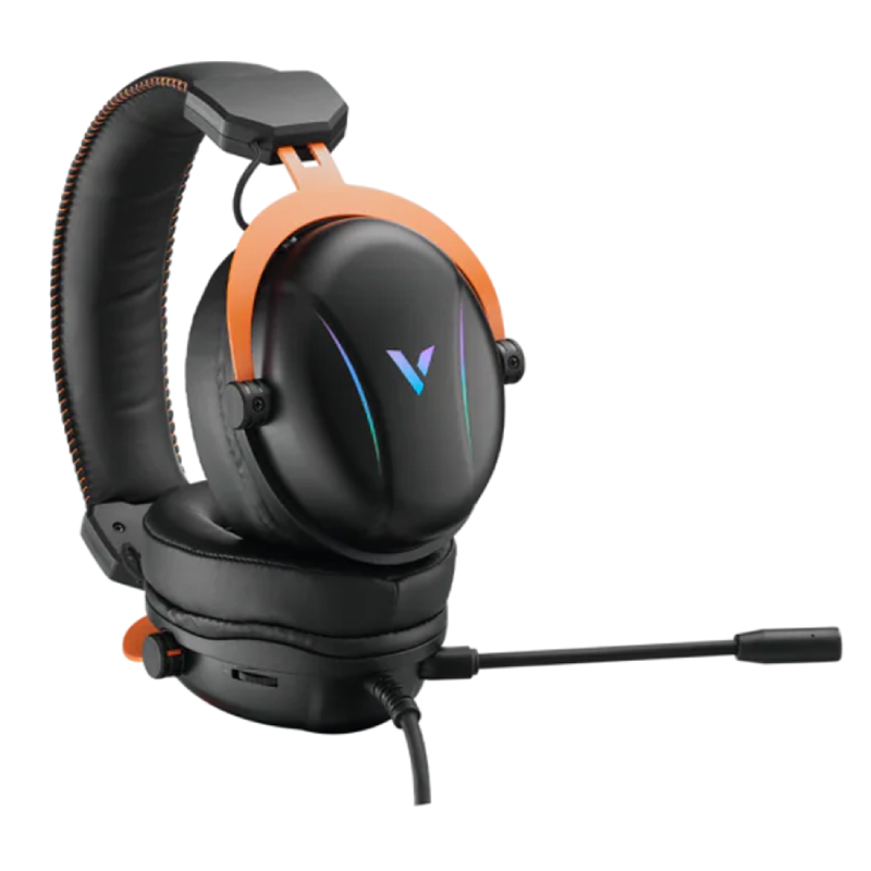 رابو VH350S سماعة رأس للألعاب، USB، RGB