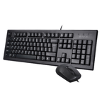 ‏⁦A4tech⁩ لوحة مفاتيح وماوس كومبو ⁦USB⁩ ⁦KRS-8572⁩