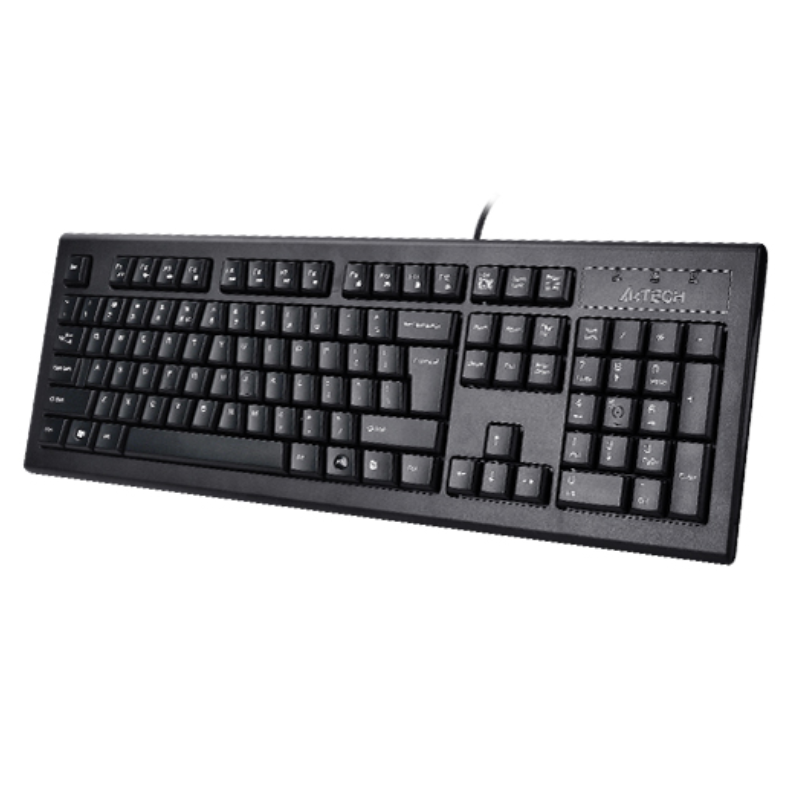 ‏⁦A4Tech⁩ لوحة مفاتيح ⁦KRS-85⁩ ⁦USB⁩ سلكية
