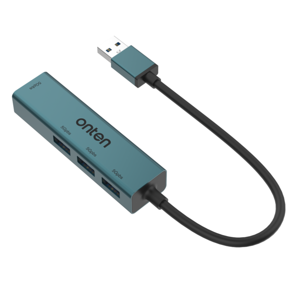 اونتن موزع 4 في 1 USB 3.0 إلى 4 منافذ USB 3.0، OTN-5222