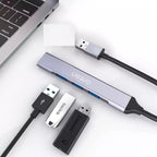اونتن OTN-5701 موزع USB 3.0 إلى 4 منافذ نحيف للغاية حتى 5 جيجابايت في الثانية