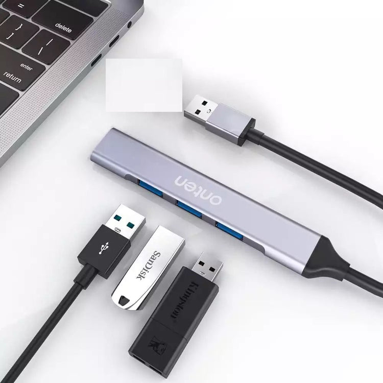 اونتن OTN-5701 موزع USB 3.0 إلى 4 منافذ نحيف للغاية حتى 5 جيجابايت في الثانية