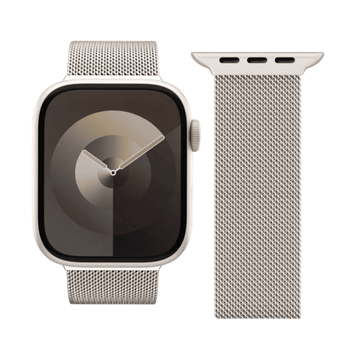 vonmahlen Milanese Loop 2 for Apple Watch 40 41 42mm Champagne