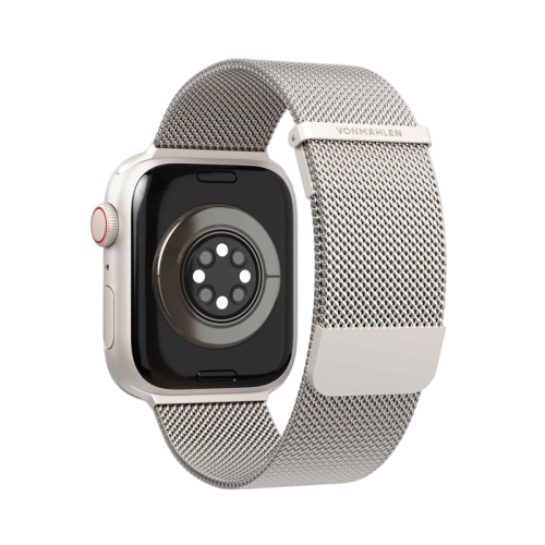 vonmahlen Milanese Loop 2 for Apple Watch 44 45 46 49mm Champagne
