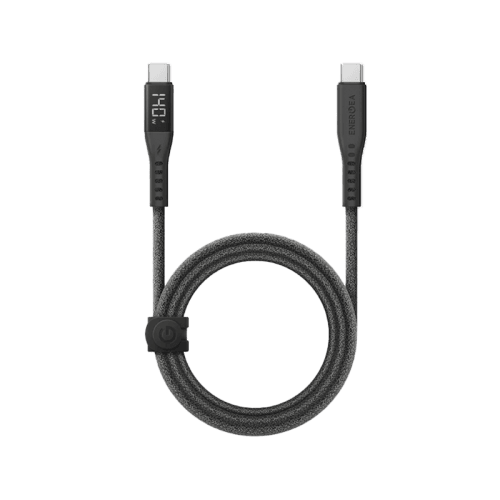 ENERGEA Flow 240W USB-C to USB-C Cable With Display