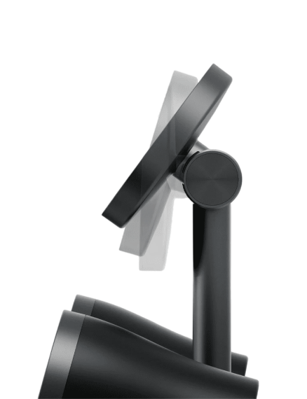 ENERGEA MagAudio Stand Qi2 Certified Wireless Charging & Audio Stand GUNMETAL