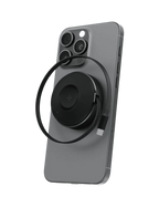 ENERGEA MagDuo Arc Ultra Compact 2-in-1 Wireless Charger with Built in USB C-Cable GUN