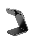 ENERGEA MagTrio Plus 3-in-1 Foldable wireless charger GUNMETAL