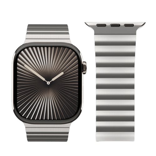 vonmahlen Link Bracelet Pro Stainless Steel for Apple Watch 44 45 46 49mm Desert Sand