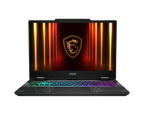 لابتوب ألعاب MSI Cyborg 15 بمعالج Intel Core 7 240H، ذاكرة 16 جيجابايت، SSD سعة 512 جيجابايت، كارت شاشة GeForce RTX 5050، شاشة 15.6 بوصة FHD 144Hz، Windows 11 أسود