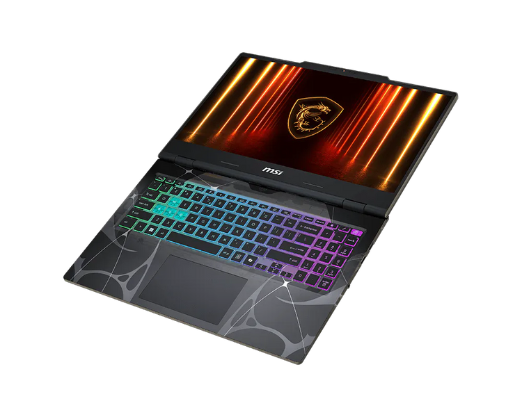 لابتوب ألعاب MSI Cyborg 15 بمعالج Intel Core 7 240H، ذاكرة 16 جيجابايت، SSD سعة 512 جيجابايت، كارت شاشة GeForce RTX 5050، شاشة 15.6 بوصة FHD 144Hz، Windows 11 أسود