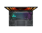 لابتوب ألعاب MSI Cyborg 15 بمعالج Intel Core 7 240H، ذاكرة 16 جيجابايت، SSD سعة 512 جيجابايت، كارت شاشة GeForce RTX 5050، شاشة 15.6 بوصة FHD 144Hz، Windows 11 أسود