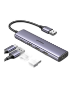 يوجرين 20805 محول USB 3.0 إلى 4 منافذ USB 3.0 و Type C