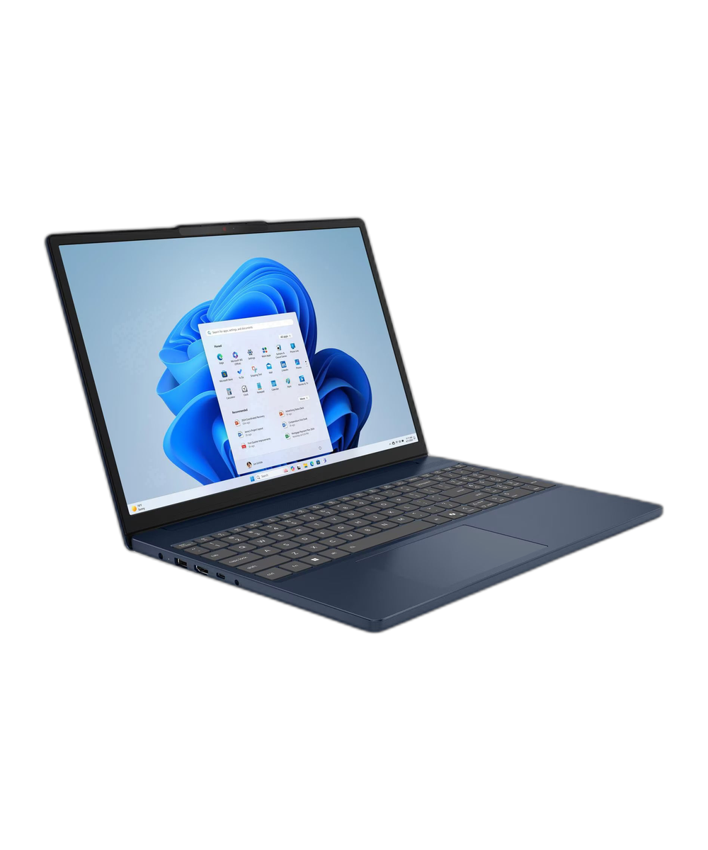 لاب توب Lenovo IdeaPad Slim 3 15IRH10 بمعالج Intel Core i5 وذاكرة 16 جيجابايت وSSD سعة 512 جيجابايت وويندوز 11 83K101EUED أزرق Cosmic