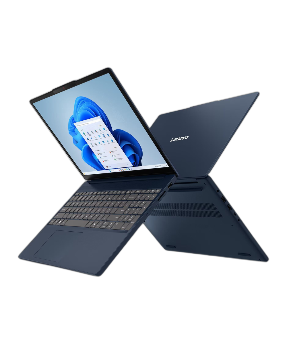 لاب توب Lenovo IdeaPad Slim 3 15IRH10 بمعالج Intel Core i5 وذاكرة 16 جيجابايت وSSD سعة 512 جيجابايت وويندوز 11 83K101EUED أزرق Cosmic